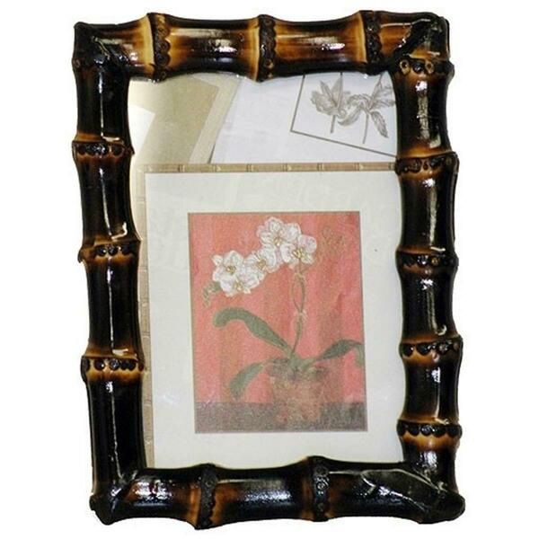 Bamboo54 Frame Bamboo Root 5x7 Burnt 1624